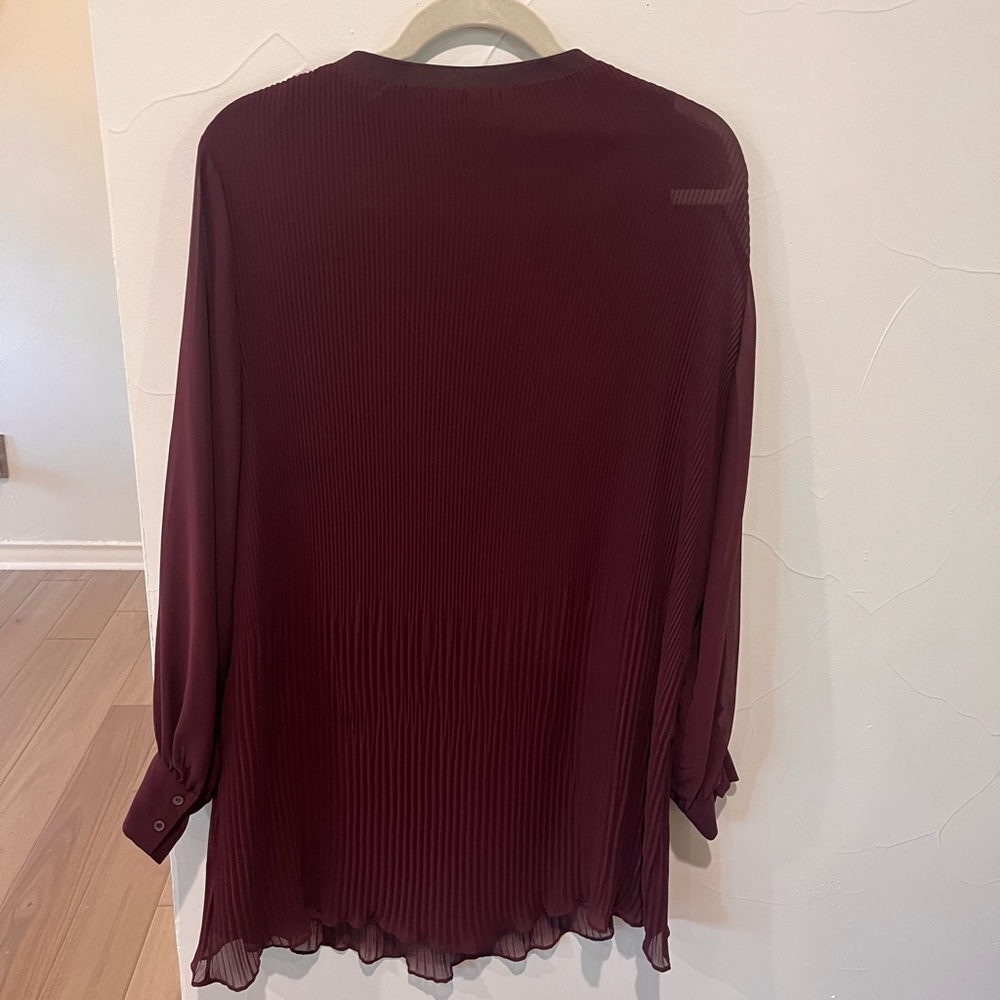 Zara pleated dress